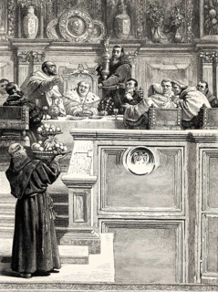 SCENE IV., Götz von Berlichingen by Johann Wolfgang von Goethe, Bamberg Palace, the Bishop, the
