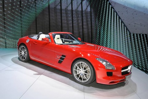 Mercedes SLS AMG at the IAA