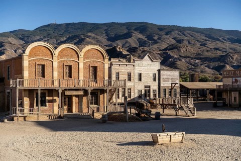 Small Mammal in Mini Hollywood Theme Park - American Wild Western Style