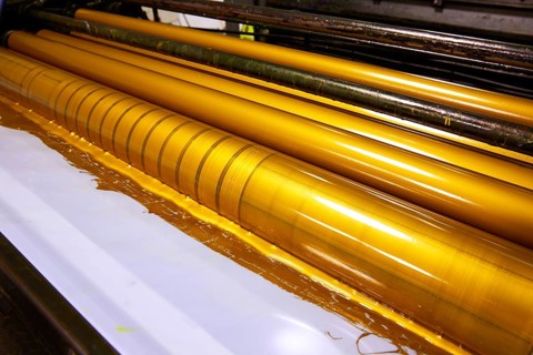 Printer ink machine rotary printing factory golden printer rollers