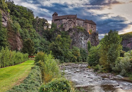 Runkelstein Castle (Castel Roncolo) is a medieval fortification near the city of Bolzano in South