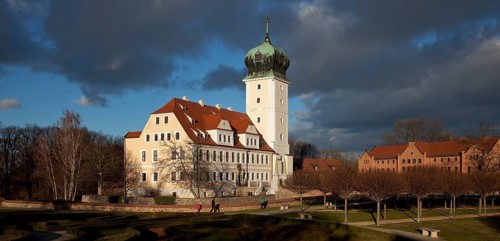 Delitzsch b Leipzig Castle 58871 Built 1690-96 View from south-west