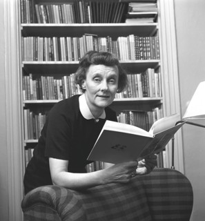 Astrid Lindgren. Swedish author of childrens books, songs and novels. Born 14 november 1907 - 28