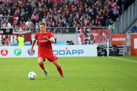 Philipp Lienhart (SC Freiburg) during the match of the 1st FBL: 24-25: 1st FBL: 24-25: 9th Sptg. SC