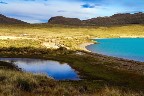 Los Glaciares Natural Park is the most beautiful in Argentina. The lakes with azure water and arid