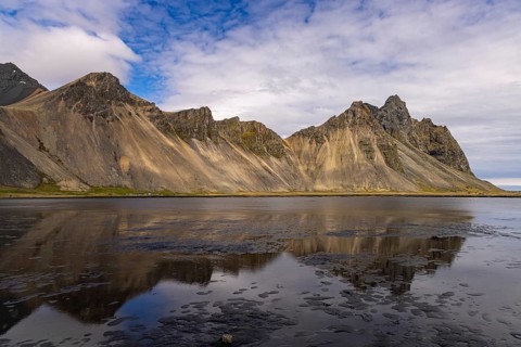 Vestrahorn, Stokksnes, south coast, Iceland, Europe