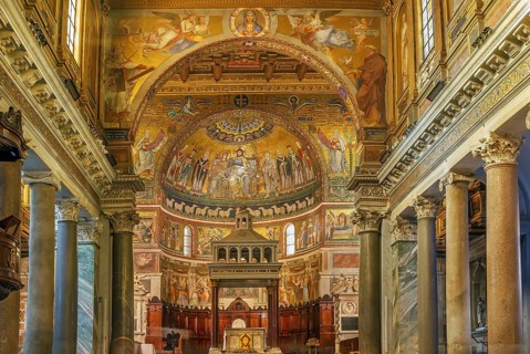 Basilica of Our Lady in Trastevere is a titular minor basilica, one of the oldest churches of Rome,