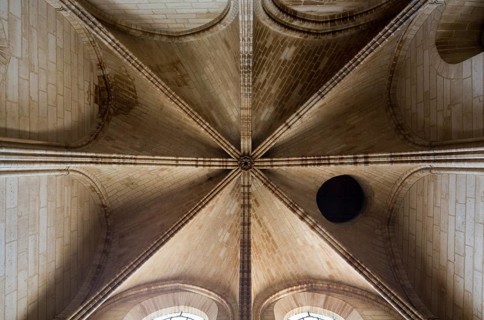 North tower, vault on the upper floor, St., Sankt, Saint