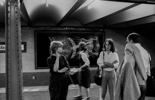 GDR, Berlin, 29.06.1990, Vernissage of the Umweltgalerie, (sponsored by the Büro für Architektur