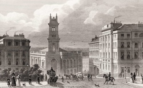 St Stephen's Church, St Vincent Street, Edinburgh, Scotland, 19th century, from Modern Athens by Th