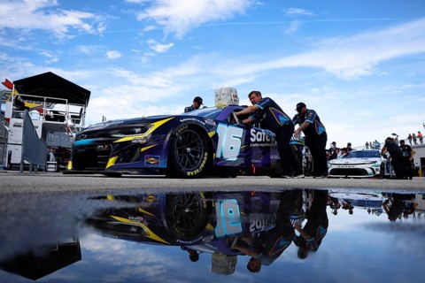 Shane van Gisbergen takes to the track to qualify for the Coke Zero Sugar 400 in Daytona, FL, USA,