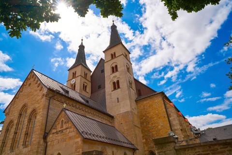 Nordhausen Holy Cross Cathedral in Thuringia Germany