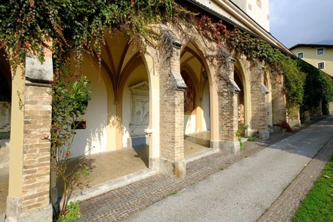 Parish Church of Our Lady in Schwaz, Austria, the largest Gothic hall church in Tyrol, Europe