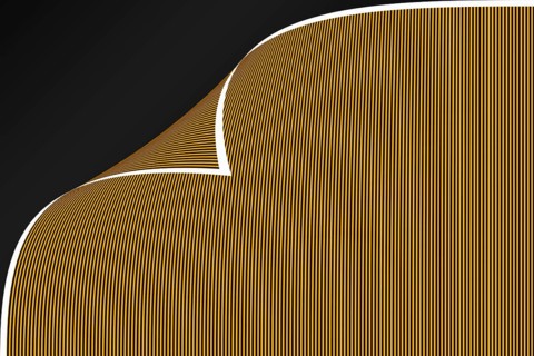 Abstract modern background design with curly corner for flyers banners with space for text