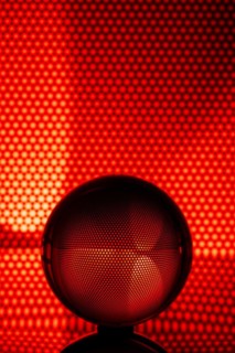 Light painting with a glass ball photograph