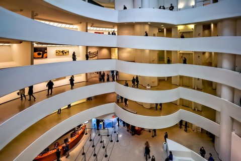 New York. Manhattan. Solomon Guggenheim Museum
