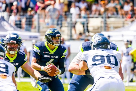 European League of Football, ELF/ Game : Milano Seamen at Stuttgart Surge, on June. 18. 2023, in
