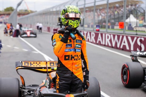MELBOURNE, AUSTRALIA - MARCH 15: Lando Norris of Great Britain drives the McLaren Formula 1 Team