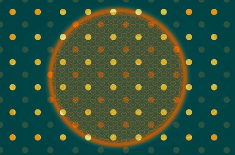 Gradient dot pattern. Graphic abstract geometric background for print. Design wallpaper. geometric
