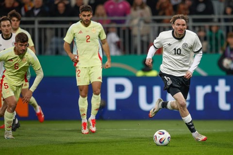 Football, U21, Friendly match, 2024/2025, Germany U21 vs. Spain U21, 25.03.2025, Merck-Stadion am