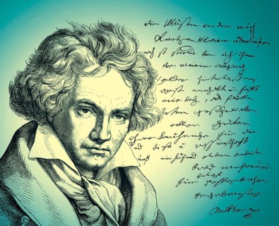 Handwritten letter by Beethoven to his publisher Schott, Ludwig van Beethoven, 1770 -1827, German