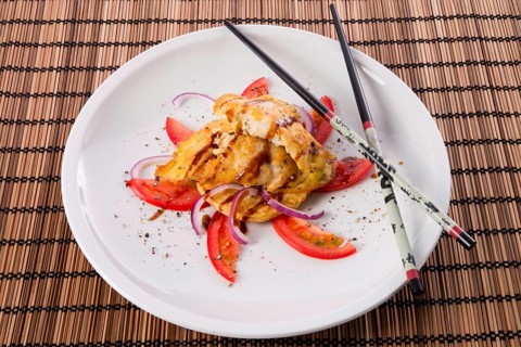 Fish with soy sauce