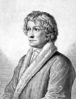 Bertel Thorvaldsen (1770-1844) on engraving from 1859. Danish-Icelandic sculptor. Engraved by