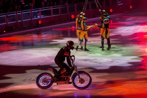 Premiere of the ice revue in Münster