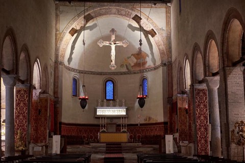 Cathedral of Caorle, Upper Adriatic, Italy, Europe