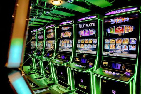 Date vending machines on a ferry, 2020