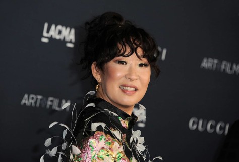 Sandra Oh at the LACMA Art+Film Gala Presented By Gucci held at the Los Angeles County Museum of
