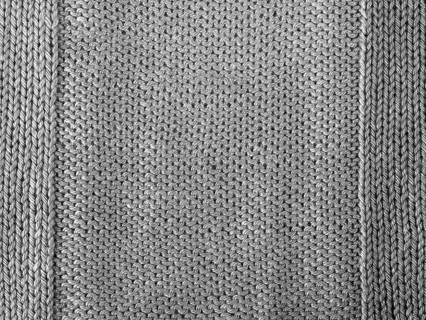 Gray knitted Jersey as a textile background