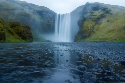 Skogafoss Waterfall in Iceland