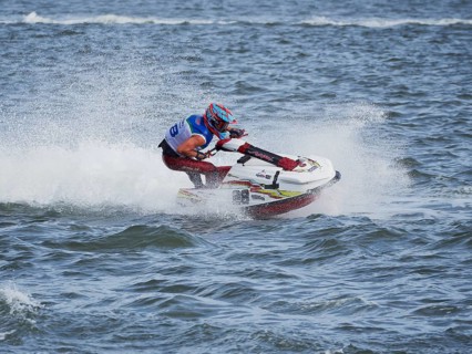 Olbia, Italy - September 16 - 2022 Aquabike world Championship gran prix of Italy