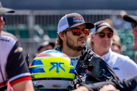 INDYCAR driver, STEFAN WILSON (24) of Sheffield, England and his Dreyer Reinbold Racing Chevrolet