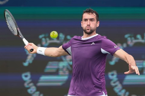 Marin Cilic (CRO), Dubai Duty Free Tennis Championships, Dubai, U.A.E. Tennis - Dubai Tennis