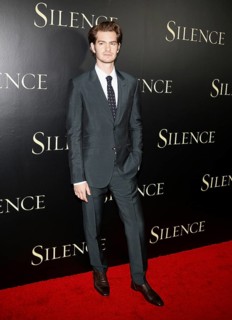 Andrew Garfield at the Los Angeles premiere of 'Silence' held at the Directors Guild Of America in
