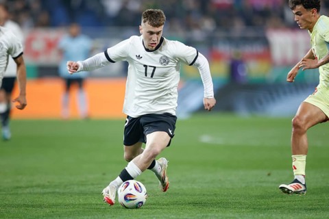 Football, U21, Friendly match, 2024/2025, Germany U21 vs. Spain U21, 25.03.2025, Merck-Stadion am