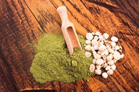 Moringa leaf powder and seeds