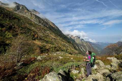 Valle de Valier -Riberot-, Parque Natural Regional de los Pirineos de Ariège, cordillera de los