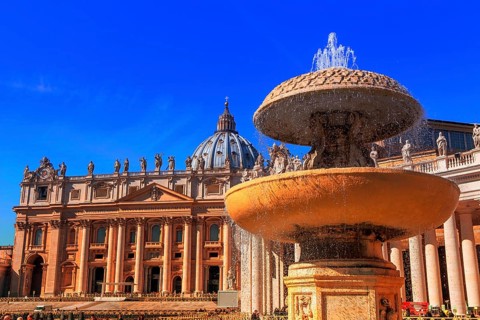 Italy, Rome, St Peter's Basilica Austria, Europe
