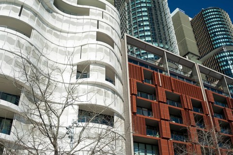 16 Sep 2018, Sydney, New South Wales, Australia, A view of modern residential buildings at Anadara