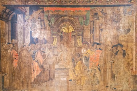 Foundation of the cartuja de Jesus, year 1512, temple on serge, Ferran de Coca, church of the