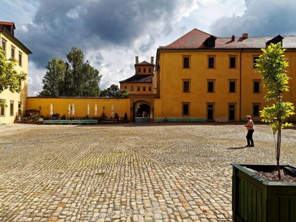 Moritzburg Castle and Castle Park in Zeitz, Burgenlandkreis, Saxony-Anhalt, Germany, Europe