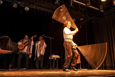 Gaucho performance at La Ventana, San Telmo, Buenos Aires, Argentina, South America