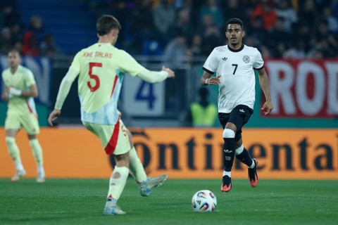Football, U21, Friendly match, 2024/2025, Germany U21 vs. Spain U21, 25.03.2025, Merck-Stadion am