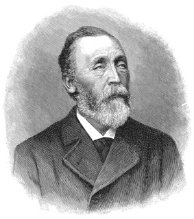 Portrait of Ernst Heinrich Wilhelm von Stephan, 1831-1897, postmaster general of the German Reich,