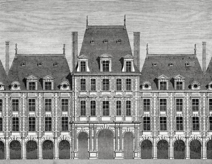 Pavillon de la Reine, Place des Vosges, Paris, France, 19th century, Europe