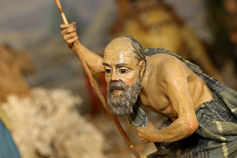 Cot figure, shepherd