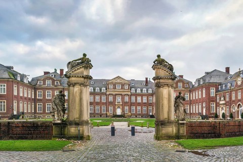 Nordkirchen palace is situated in the town of Nordkirchen in North Rhine Westphalia, Germany,